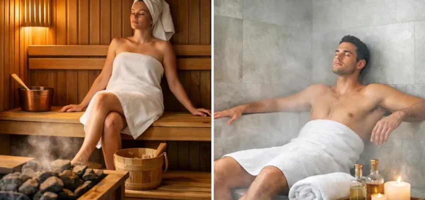 Sauna Versus Steam Room for a Wellness Home